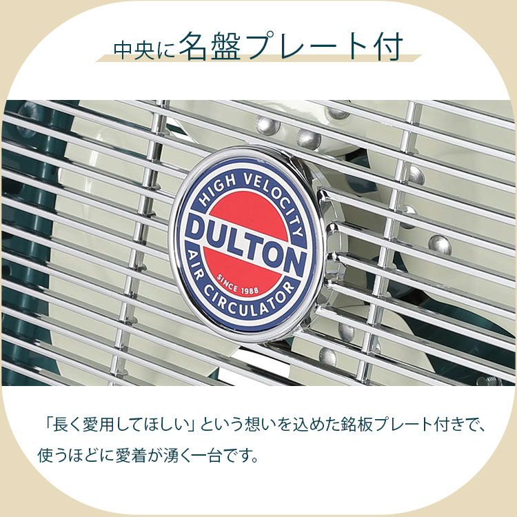 DULTON（ダルトン） エアーサーキュレーター GRAY GREEN/IVORY IVORY