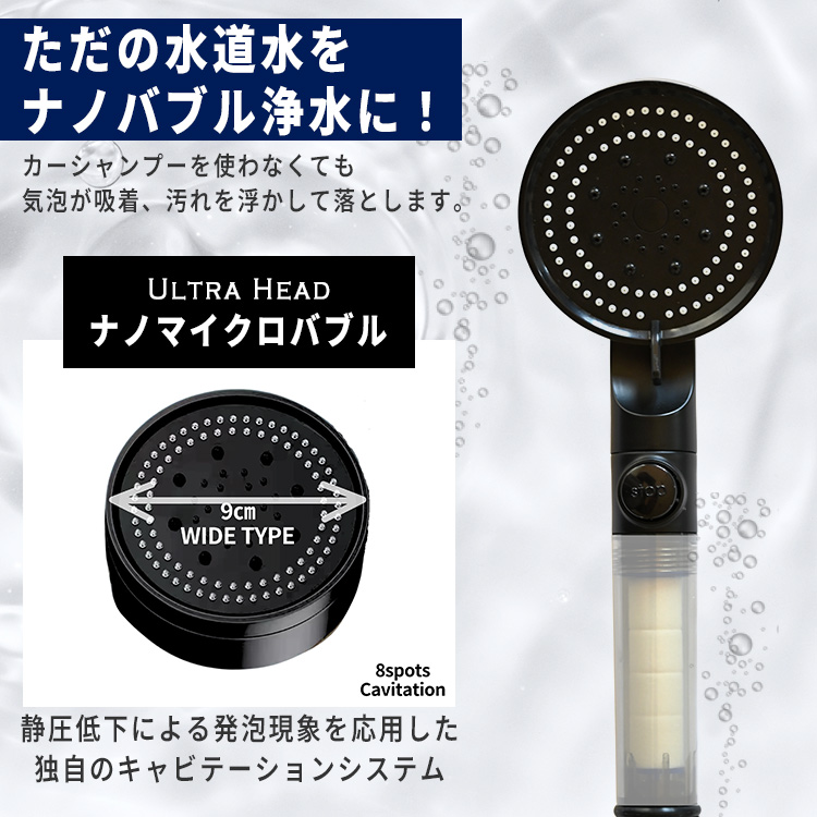 3本セット 洗車用PUREナノマイクロバブル 専用フィルター｜トルネード