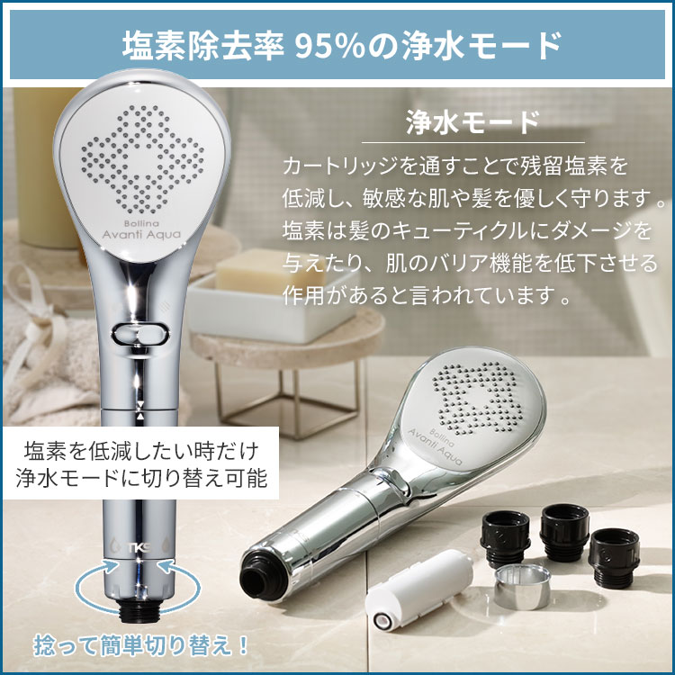 値下げナシ最終価格ボリーナアヴァンティアクアウルトラファインバブルシャワーヘッド ボリーナ アヴァンティ アクア シャワーヘッド ウルトラファインバブル