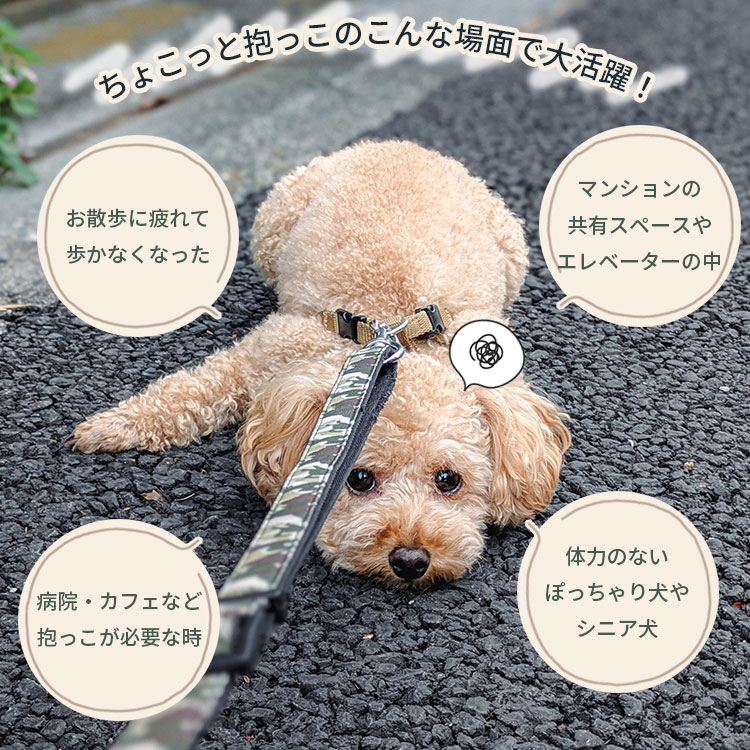 予約/選べる特典付/獣医師監修 犬 抱っこひも ヒップシートEX｜抱っこ