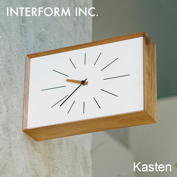 INTERFORM（インターフォルム） 壁掛け時計 Madeto マデト ウォール