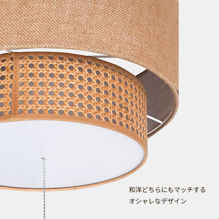 HERMOSA（ハモサ） LED電球付 リーデン 2 シーリングランプ RN-002