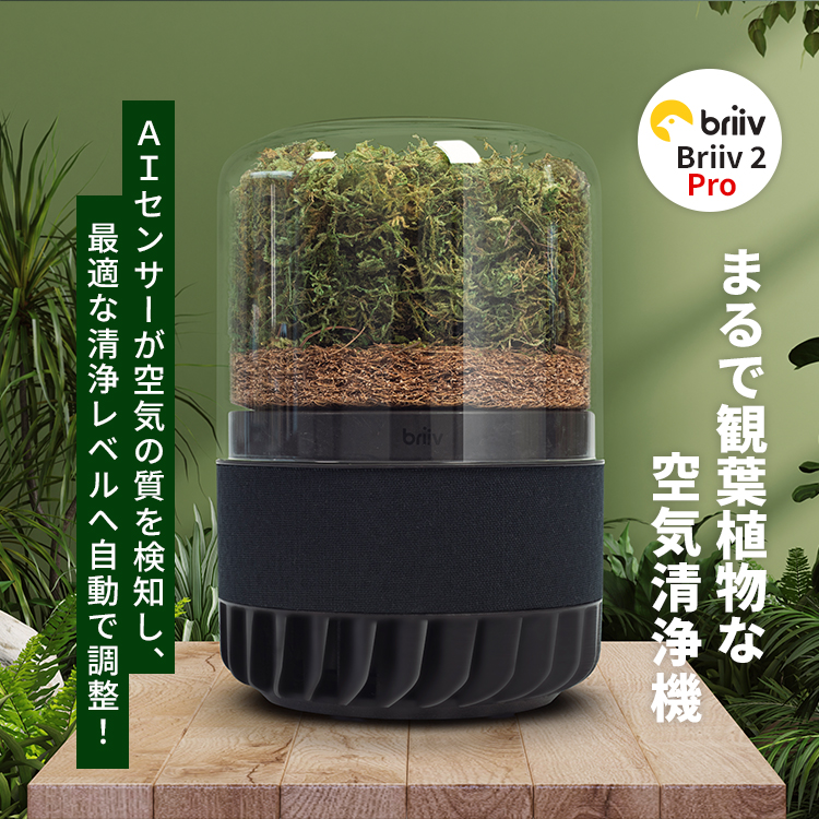 予約/Briiv 2 Pro 空気清浄機|Briiv2 プロ AI搭載 AI カナリアモード 予約/Briiv 2 Pro 空気清浄機|Briiv2 プロ AI搭載 AI カナリアモード