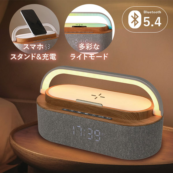 光と音のマルチクロック KAASP-090M-MM｜置時計 目覚まし時計
