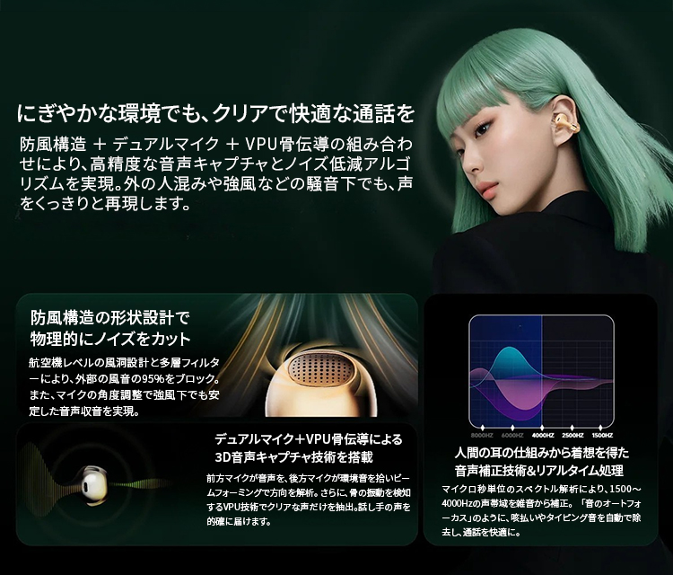 BUTTONS クリップ型 ワイヤレスイヤホン BUTTONS CLIP｜クリップ型