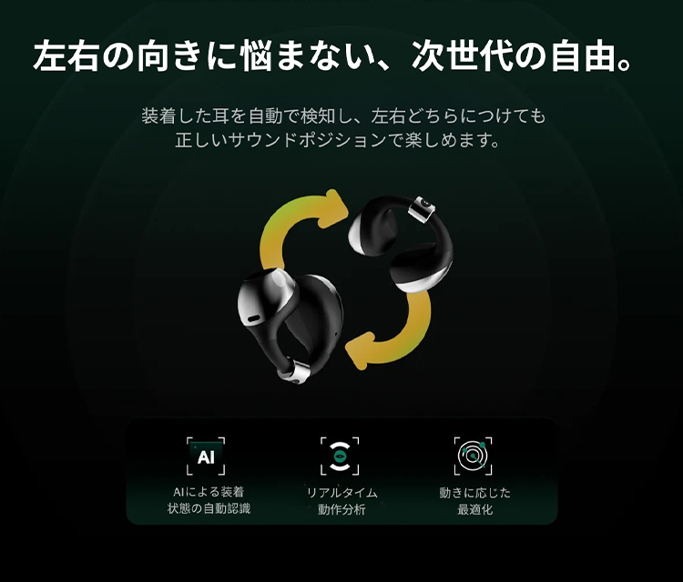 BUTTONS クリップ型 ワイヤレスイヤホン BUTTONS CLIP｜クリップ型