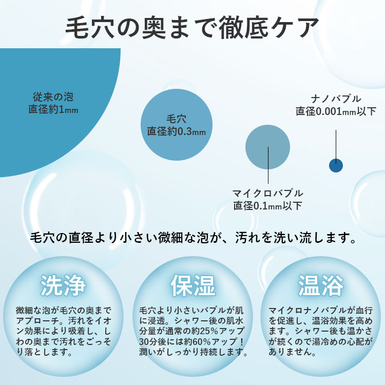 水生活製作所 選べる特典付/バブリーミスティシャワー3．0 一時