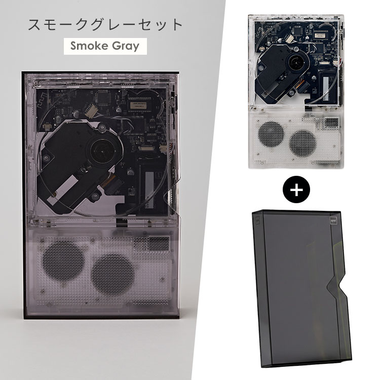 BOOK CASEセット Instant Disc Audio Cp2 Clear｜ポータブルCD