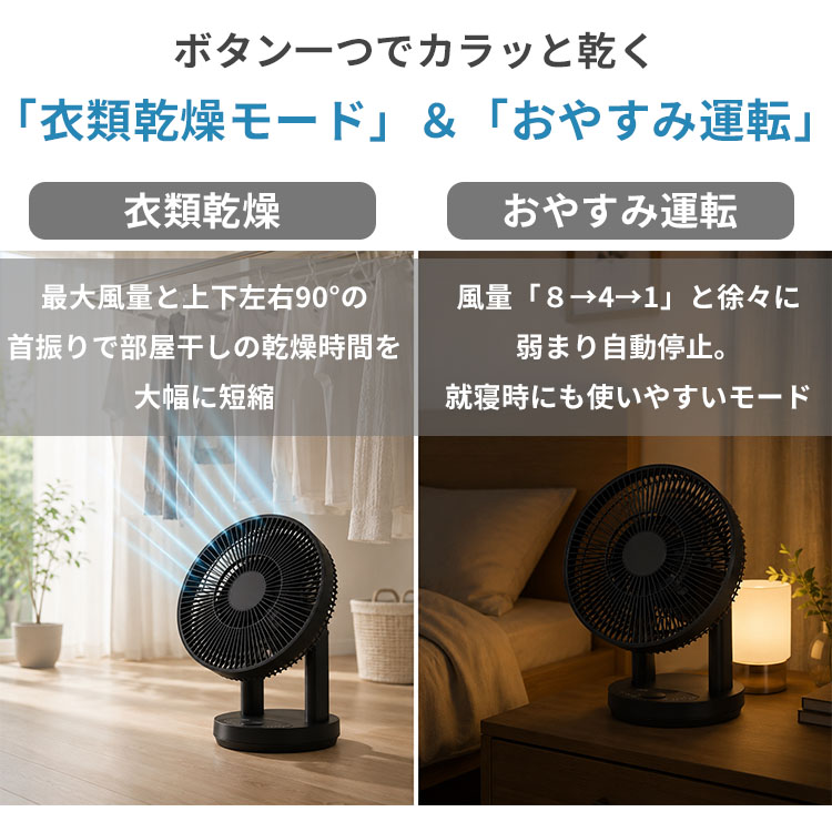 QUADS（クワッズ） ワンタッチ分解サーキュレーター イージーフィット