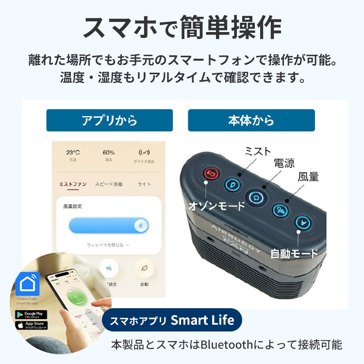 AIRBUGGY（エアバギー） おまけ付/ AIRBUGGY スマートファン プラス AI