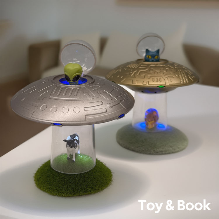 DETAIL（ディテール） トイ＆ブック UFO カウアブダクション キャット