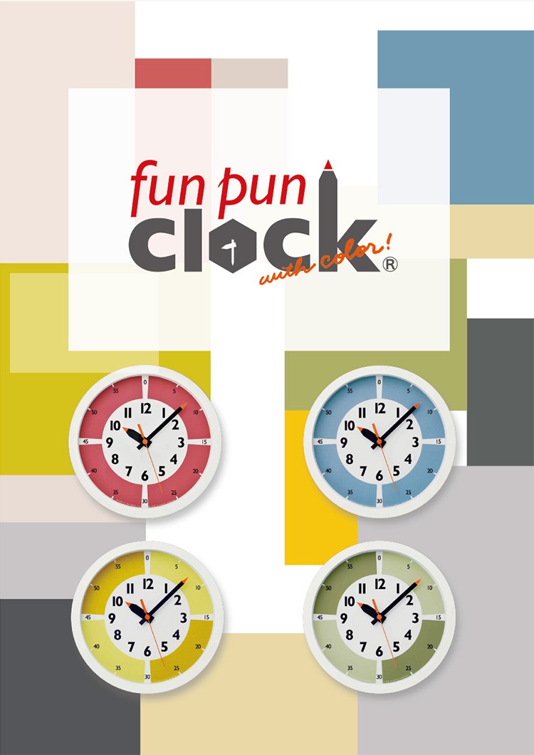 Lemnos Fun Pun Clock With Color ファンパンクロックウィズカラー Yd15 01 掛け時計 タカタレムノス 海外 お取寄せ確認 F Flaner 通販 Yahoo ショッピング