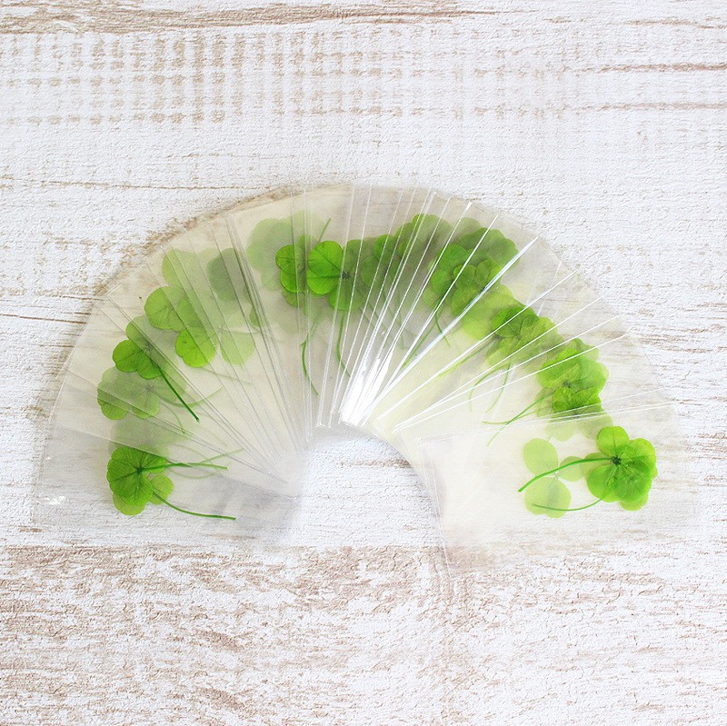 はできませ 四つ葉のクローバー 手作り プレゼント 送料350円ネコポス発送