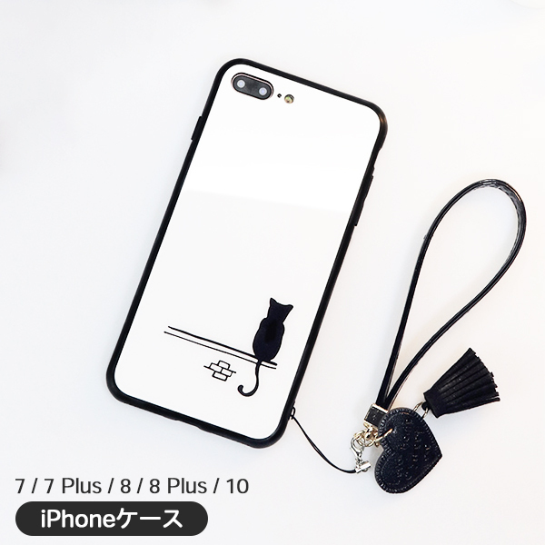 iPhoneケース かぎしっぽの黒猫 for iPhone7/8/X 猫 ねこ おしゃれ ジャケット  :fssct130029-m:くろねこらいふYahoo!店 - 通販 - Yahoo!ショッピング