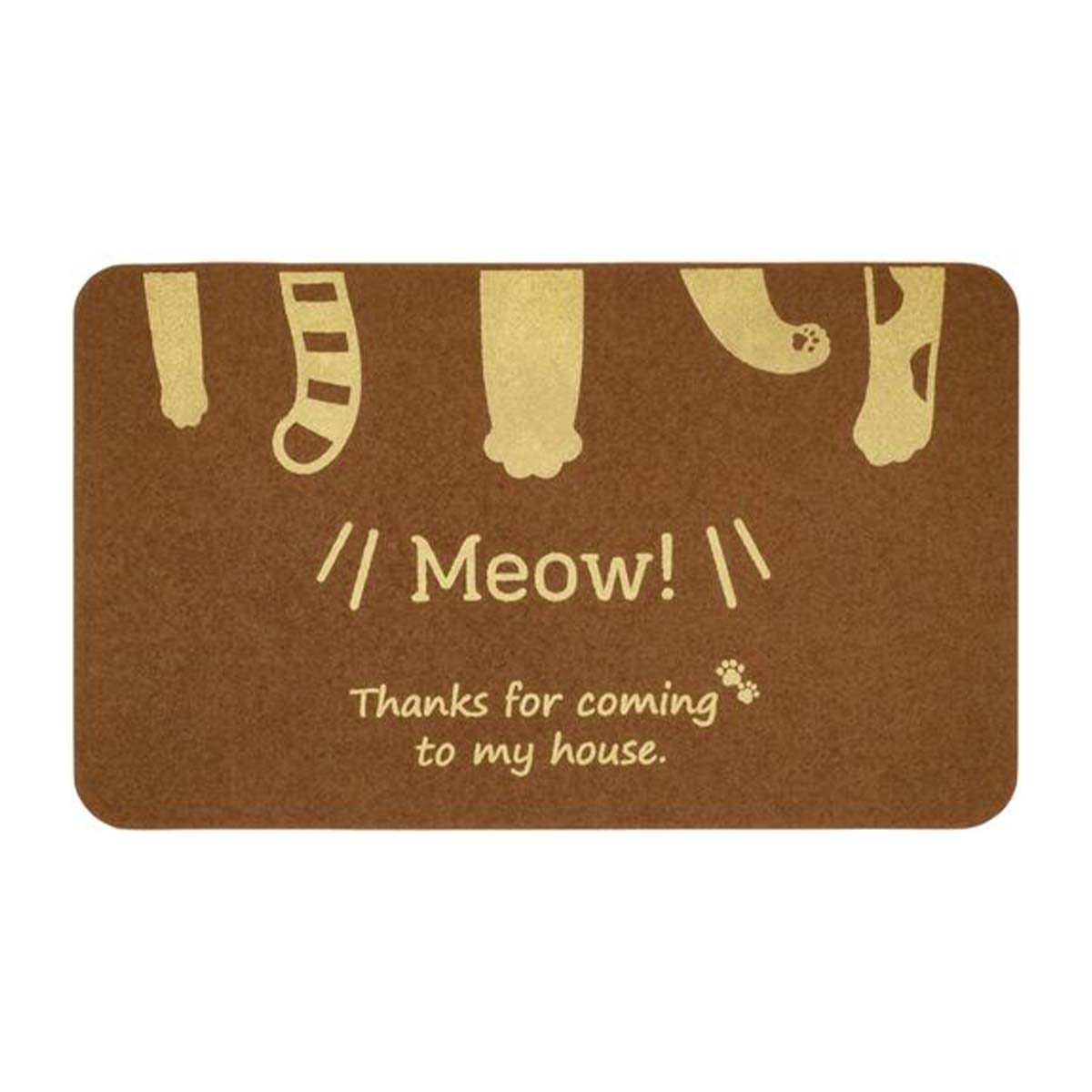 玄関マット エントランスマット 猫 厚さ5mm 薄い |  | 02