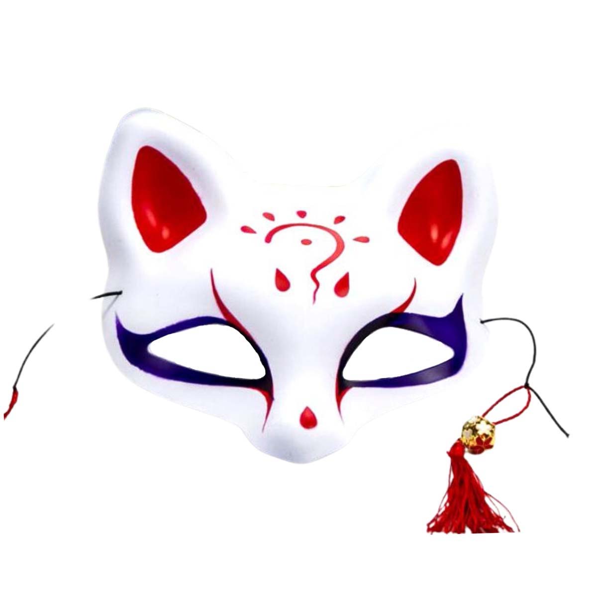 お面 猫の半面 かっこいい かわいい 猫 祭り ハロウィン 車 飾り イベント パーティ ねこ ネコ｜flat-shop｜20
