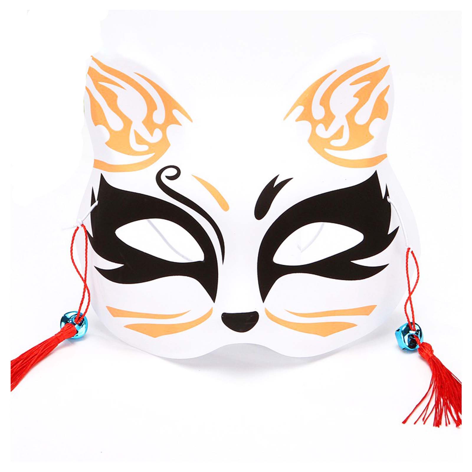 お面 猫の半面 かっこいい かわいい 猫 祭り ハロウィン 車 飾り イベント パーティ ねこ ネコ｜flat-shop｜17