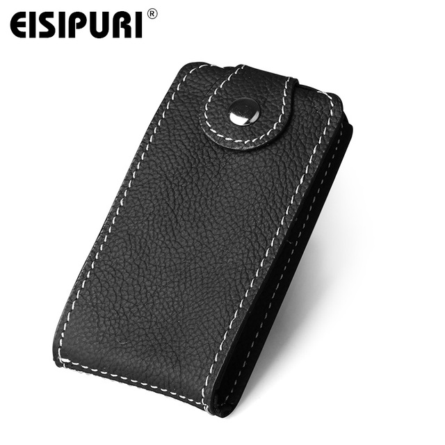Eispuri-男性用本革キーホルダー付き財布,車,キャンバス,ジッパー付き,本物の牛革