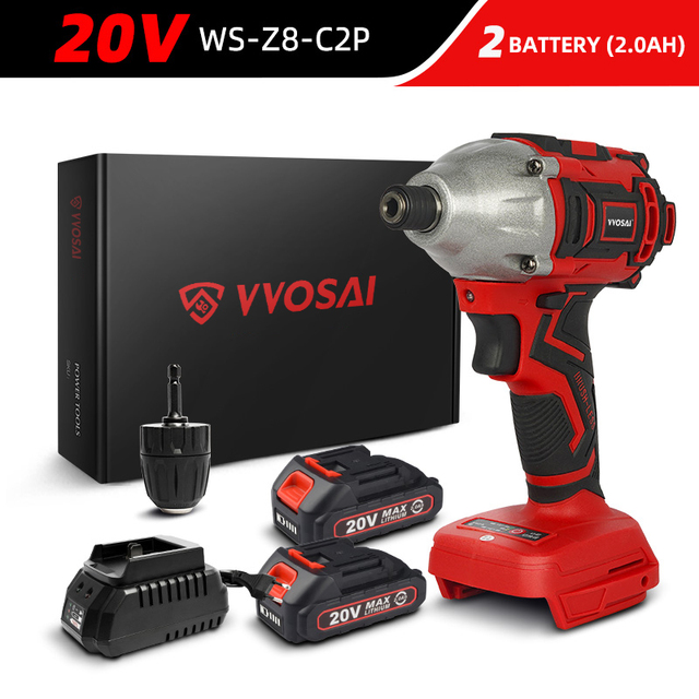 Vovsai-コードレス電気ドライバー,バッテリー付き20V,300nm,インパクトドリル,充電式ドライバー｜flat-store｜08