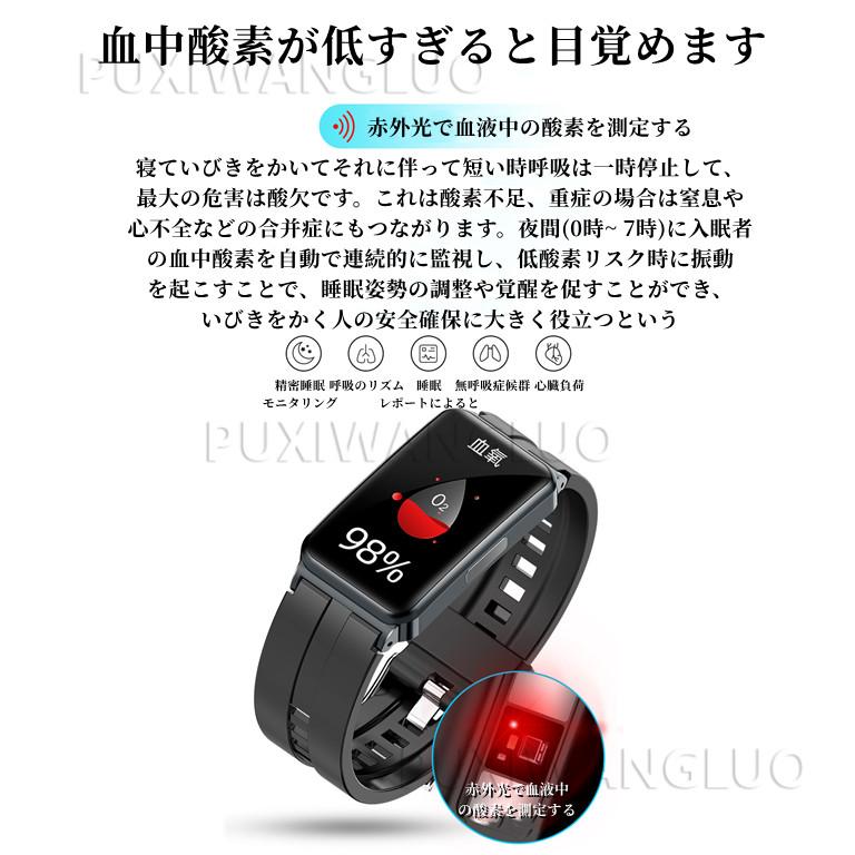 非侵襲的血糖値測定」スマートウォッチ 日本製センサー 心電図