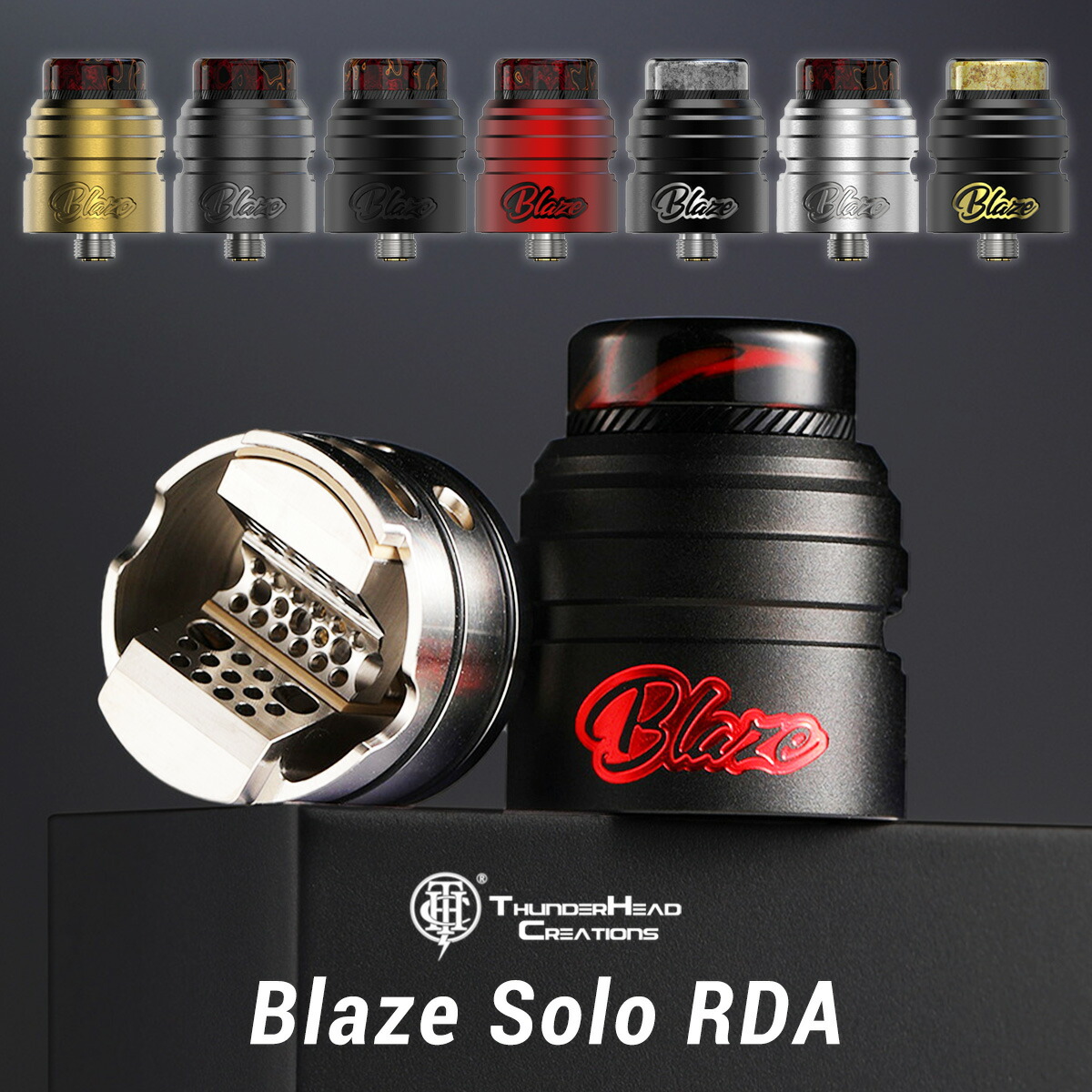vape THC Blaze SOLO RDA ブレイズ ソロ 電子タバコ アトマイザー RBA