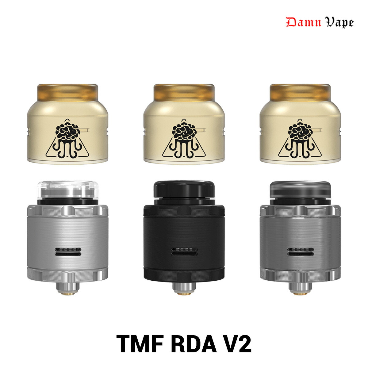 Damnvape TMF 810ドリップチップ カラーキット ダムンベイプ ドリップ