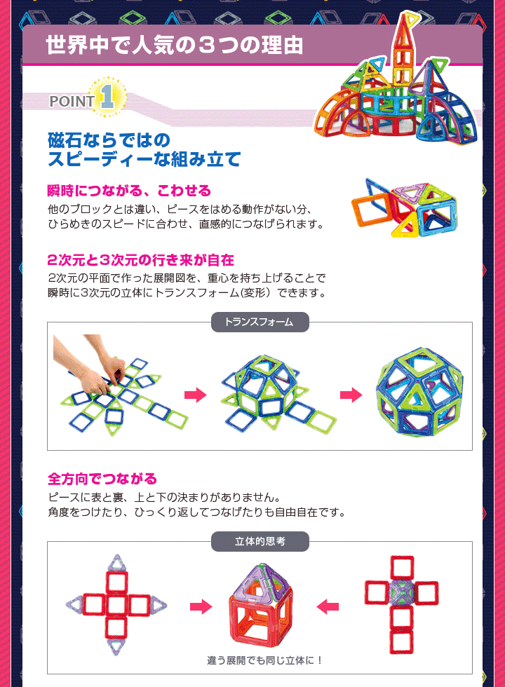 ボーネルンド 日本正規品 マグフォーマー ディスカバリーBOX