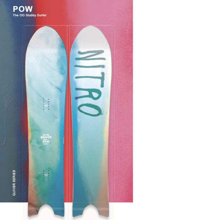 スノーボード NITORO QUIVER POW ナイトロ クイバー パウダー