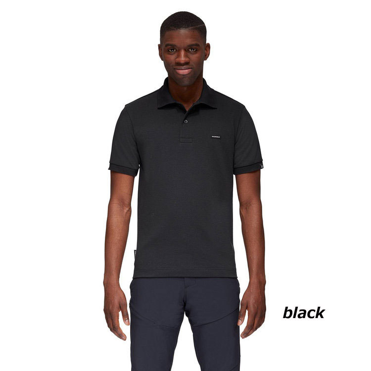MAMMUT ブラックポロシャツ MAMMUT ポロシャツ MAMMUT/マムート Matrix Polo Shirt AF