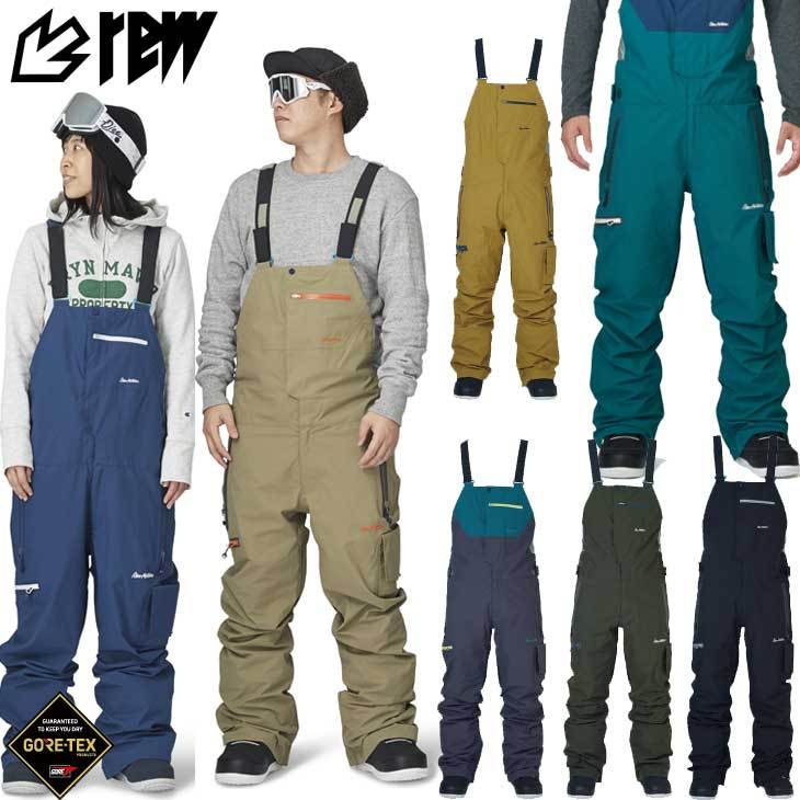 21-22 REW アールイーダブリュー SNOW WEAR ウエアー THE KAMIKAZE BIB PANTS 16  ship1【返品種別OUTLET】