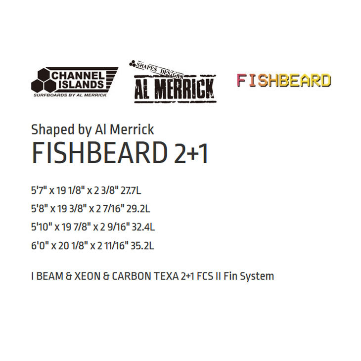 アルメリック フィッシュベアード FISH BEARD Channel Islands