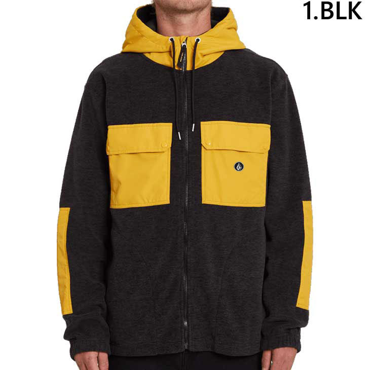ボルコム（VOLCOM）メンズジャケット　Mサイズ VOLCOM ボルコム ジャケット メンズ Yzzolater Lined Zip ジップ