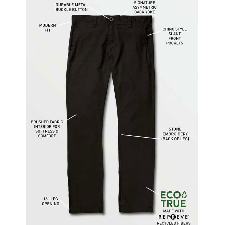 VOLCOM ボルコム パンツ メンズ Frickin Modern Stretch PANT