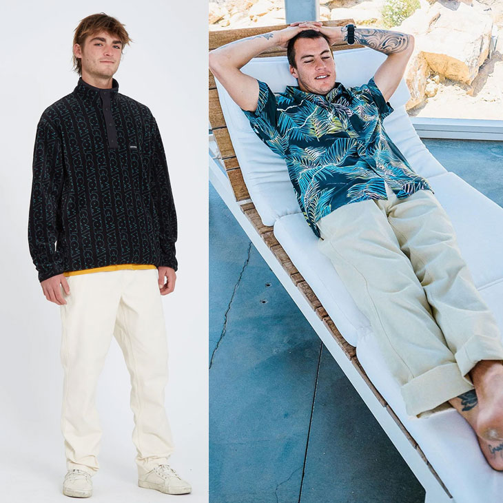 VOLCOM（ボルコム） パンツ メンズ RAINER ELASTIC WAIST PANTS エラ