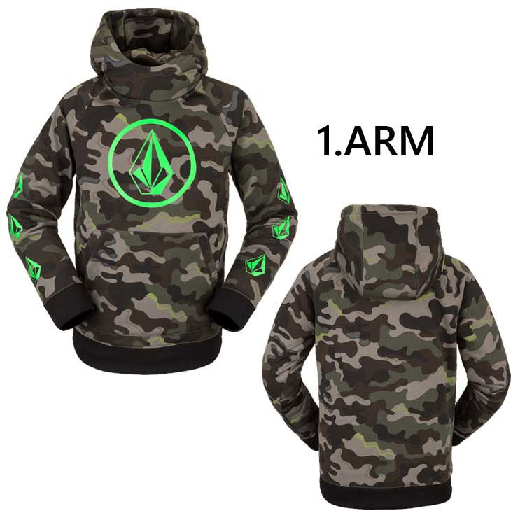 VOLCOM 21-22 ボルコム キッズ パーカー YOUTH RIDING FLEECE