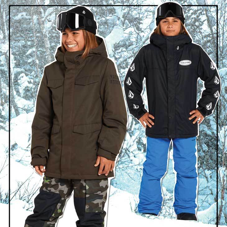 volcom ボルコム　youth 140cm ウエア上下 VOLCOM（ボルコム） 21-22 VOLCOM キッズ パーカー HOTLAPPER FLEECE