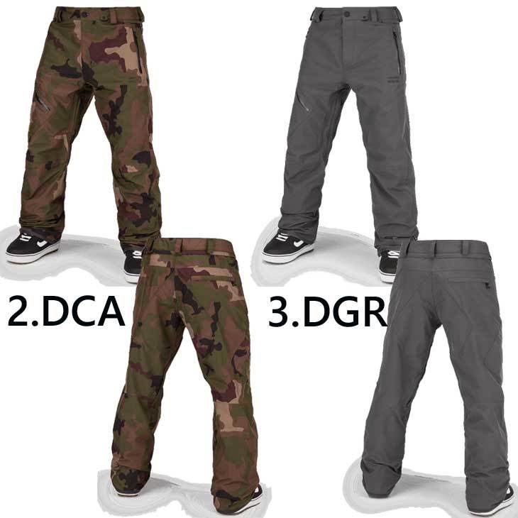 VOLCOM ボルコム L GORE-TEX PANT G1351904 黒 VOLCOM 21-22 ボルコム メンズ ウエアー パンツ L GORE-TEX