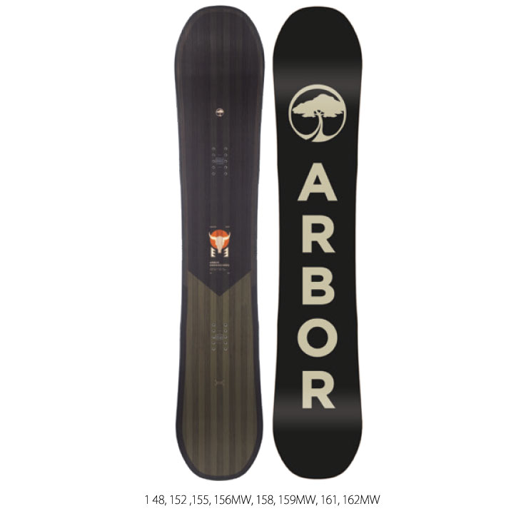 22-23 ARBOR アーバー FOUNDATION ロッカー snow board スノーボード 板ship1