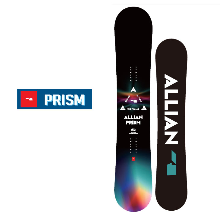 22-23 ALLIAN アライアン 【PRISM プリズム 】スノーボード 板 ship1