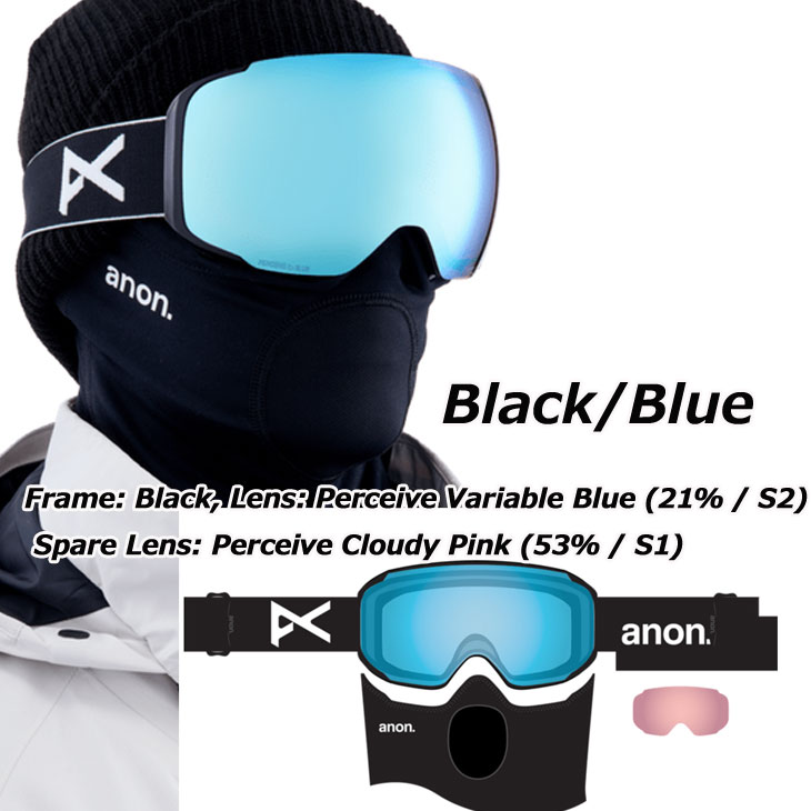 22-23 anon アノン ゴーグル M2 Goggles Low Bridge Fit フェイス