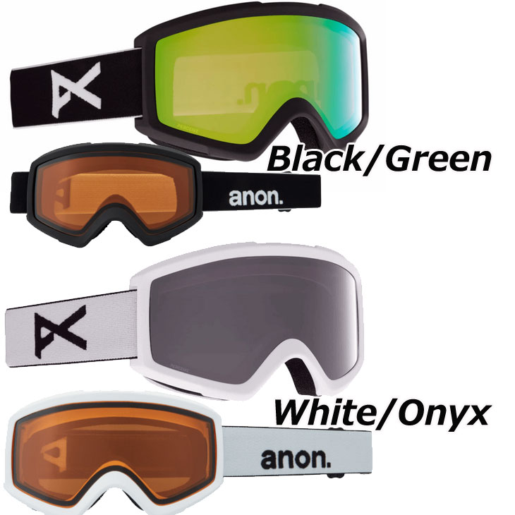 22-23 anon アノン ゴーグル Helix 2.0 Goggles Low Bridge Fit ヘリックス スペアレンズ付き ship1