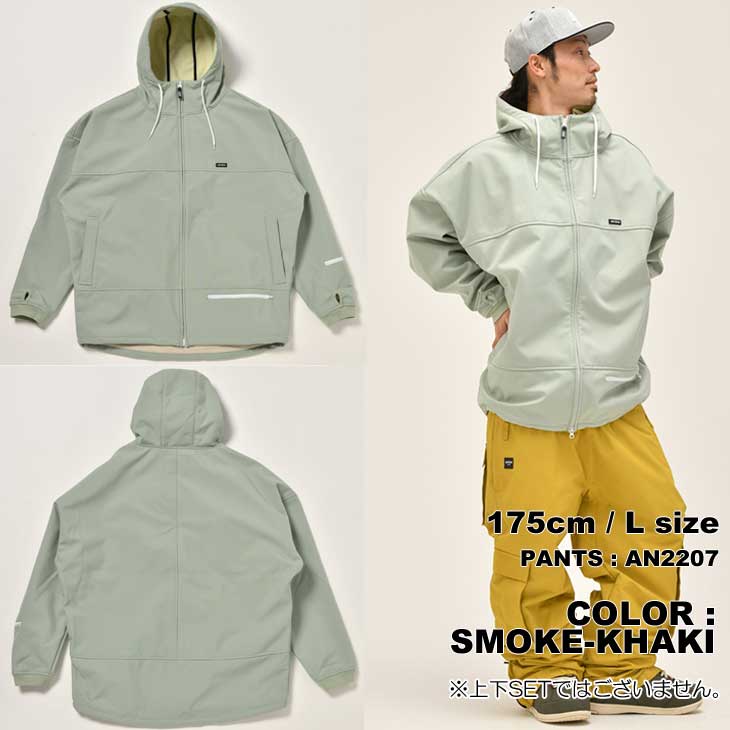 22-23 ANTHEM アンセム スノーボードウェアー BARREL ZIP HOODIE