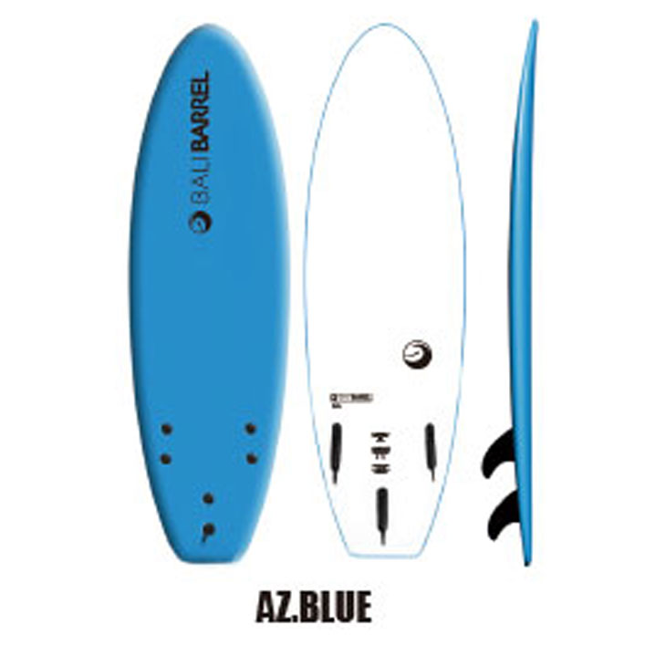 西濃運輸営業所止め】送料無料サーフボード ソフトボード BALIBARREL