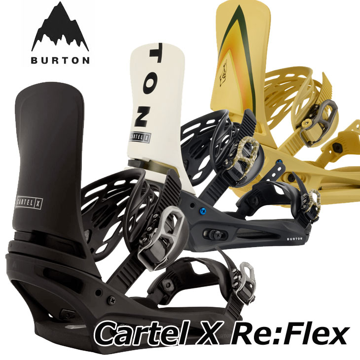 送料お得 BURTON / Cartel re Flex / BK / Mサイズ バインディング