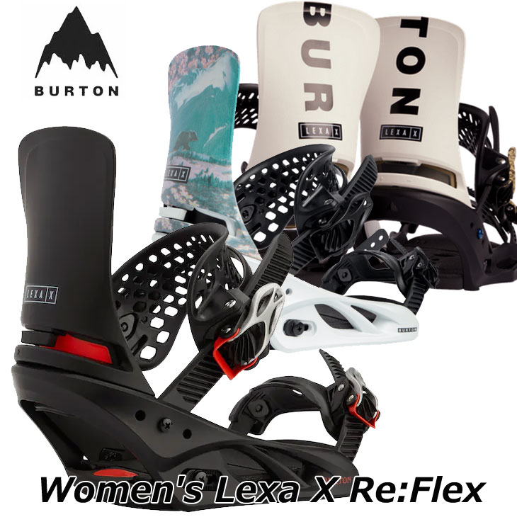 (旧モデル) 22-23 BURTON バートン ビンディング Women's Lexa X Re:Flex Binding レクサ エックス  【日本正規品】