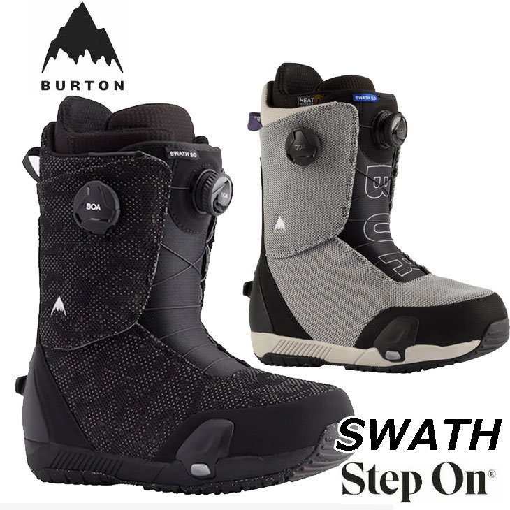 (旧モデル) 22-23 Burton Step On バートン ステップオン ブーツ メンズ Mens Swath Step On  スワス【日本正規品】