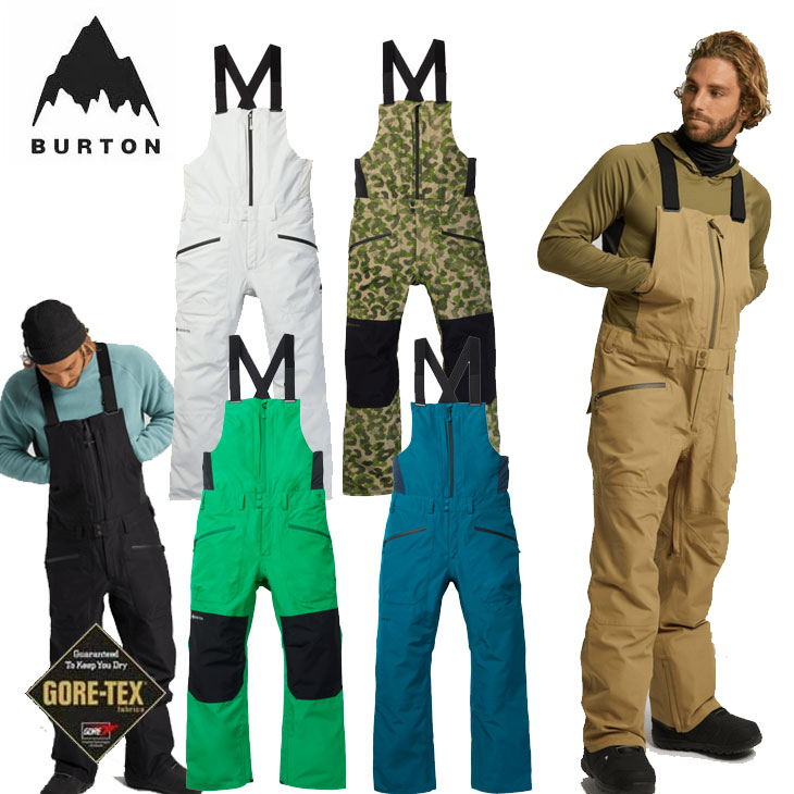 (旧モデル) 22-23 BURTON バートン メンズ Men's GORE Reserve Bib Pants 【ゴア 】リザーブ ビブ  【返品種別OUTLET】ship1