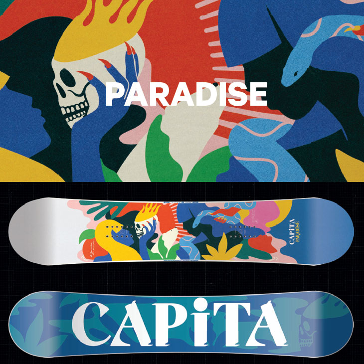 22-23 CAPITA キャピタ スノーボード レディース PARADISE パラダイス