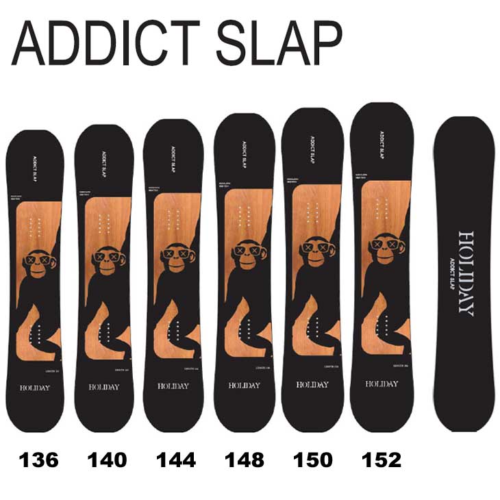 HOLIDAY addictslap ホリデースノーボード 22-23 HOLIDAY 22-23 ホリデイ スノーボード 【 ADDICT SLAP