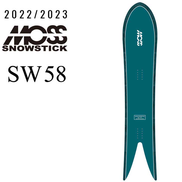 22-23 MOSS SNOWSTICK モス スノースティック パウダーボードSW58